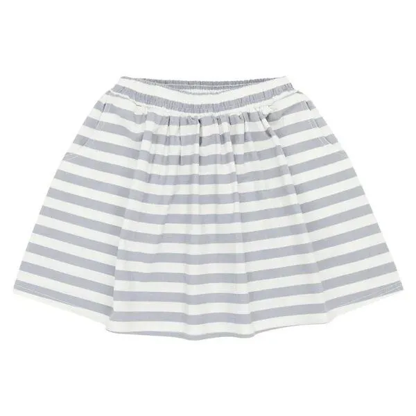 Sense Organics sense-organics EVIE glockiger Mädchenrock aus getreiftem Twill von Sense Organics – Produktbild 1 von 4