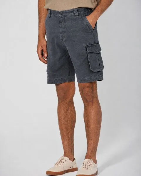 HempAge HempAge Cargoshorts Herren Hanf/Biobaumwolle, Graphit(grau), – Produktbild 1 von 4
