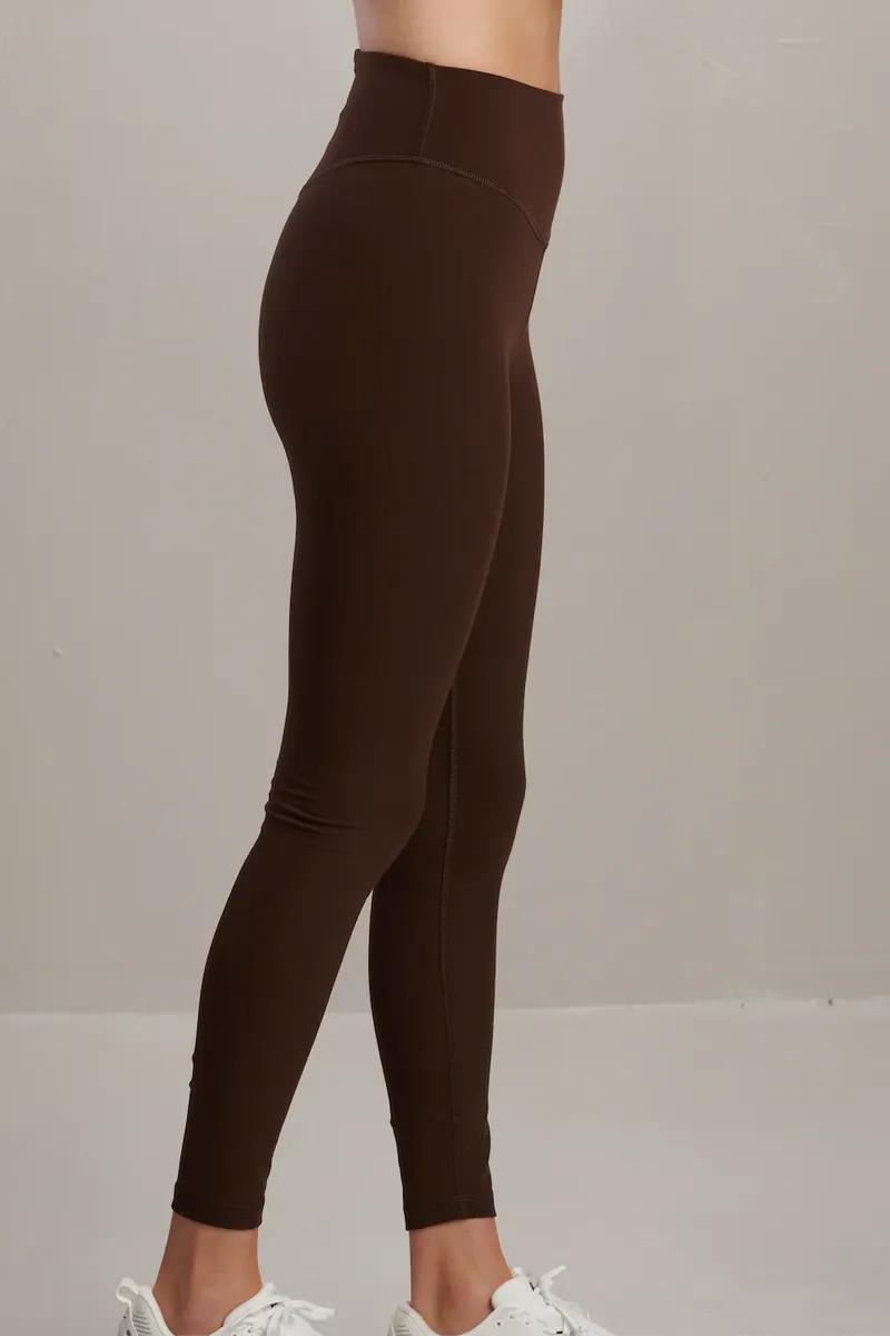 SEAAV SEAAV Damen vegan Sportleggings Liftline Kaffeebohne, Braun, – Produktbild 2 von 2