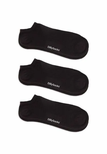 DillySocks DillySocks Sneakersocken „One Color Shorties“, Night black, – Produktbild 2 von 4