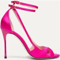BIKKOU BIKKOU Damen vegan Sandalen Dancing In The Club Fuchsia – Produktbild 1 von 1