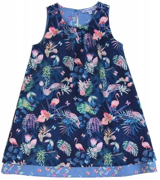 Enfant Terrible Enfant Terrible Wendekleid Dschungel-Schmetterlinge darkblue-sky, Blue, – Produktbild 3 von 3