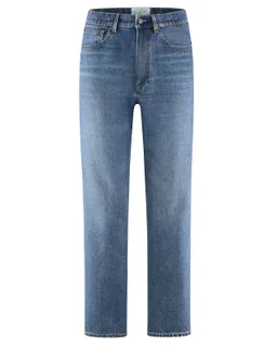 HempAge Hempage Damen vegan Jeans Mit Hoher Leibhöhe Laserblau – Produktbild 1 von 1