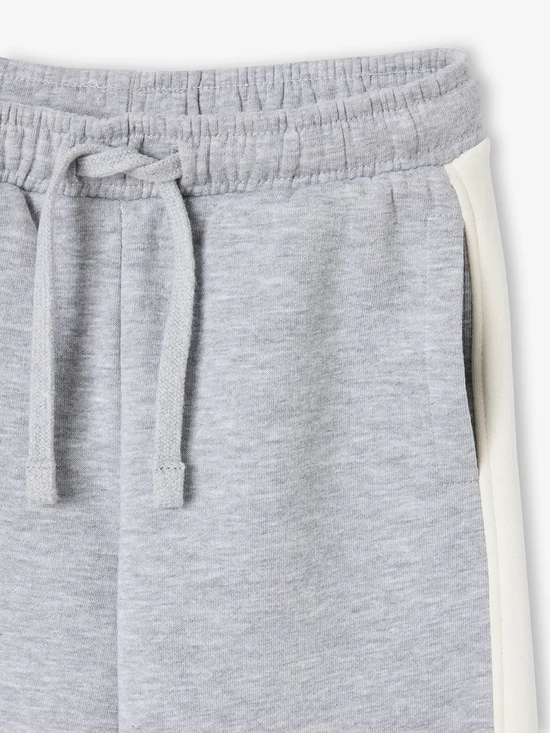 Vertbaudet Jogginghose Mädchen Sweatware, Grau meliert, – Produktbild 4 von 4