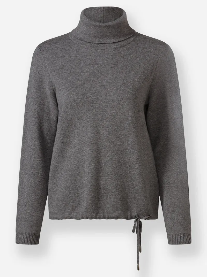 Witt Langarm-Pullover, Anthrazit-meliert, – Produktbild 1 von 2