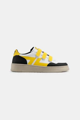 Zèta Zèta Herren vegan Sneaker Zeta X Cafe Joyeux Klettverschluss Gelb – Produktbild 1 von 1