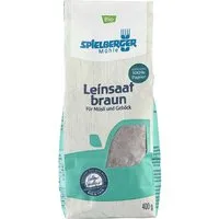 Spielberger Mühle Spielberger Mühle Bio-Leinsaat braun, 400 g – Produktbild 1 von 1