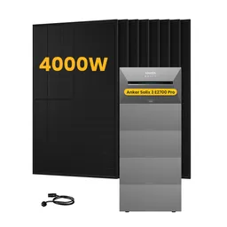 Anker Anker SOLIX Solarbank 3 E2700 Pro, mit 8 x 500 Bifaziale Solarmodule, by Powerness - 13.5kWh / ohne Zubehör / Standardversand – Produktbild 1 von 1