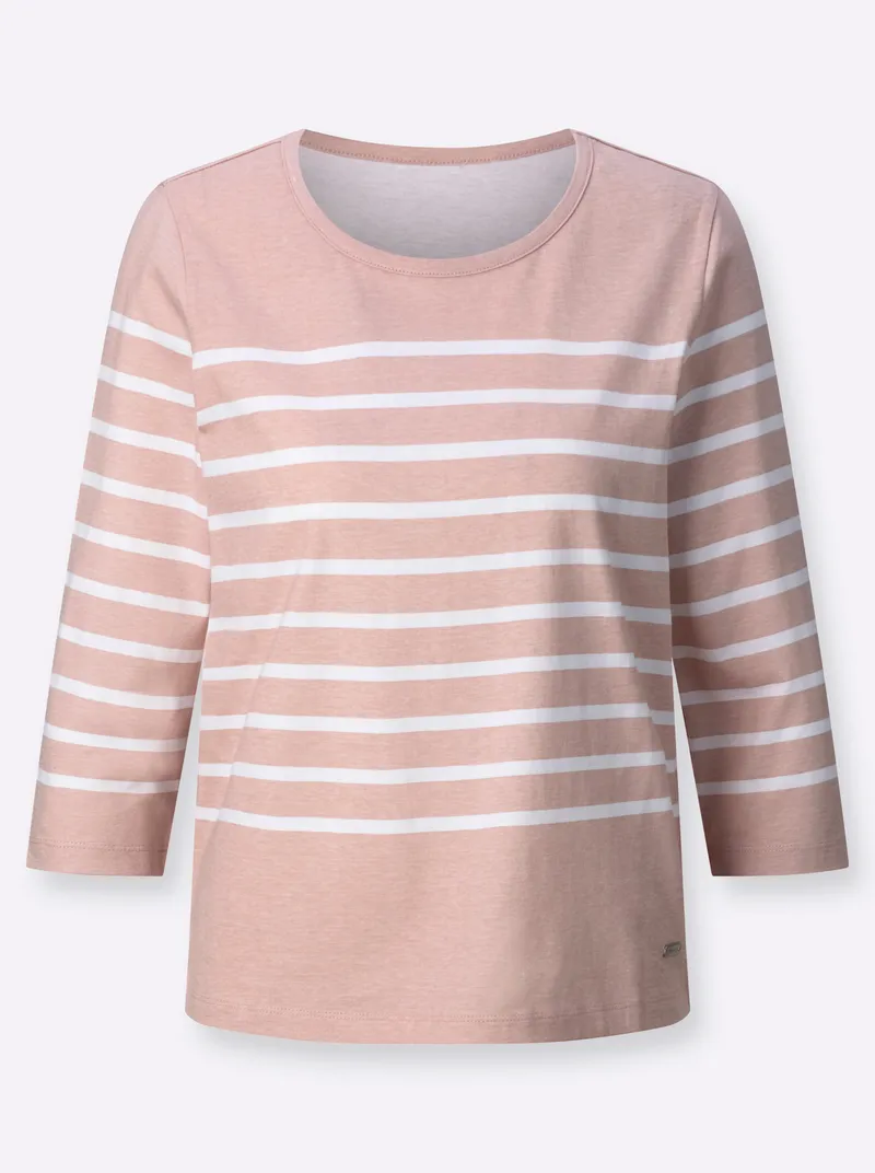 Witt Ringelshirt puder-geringelt, Puder-geringelt, – Produktbild 1 von 2