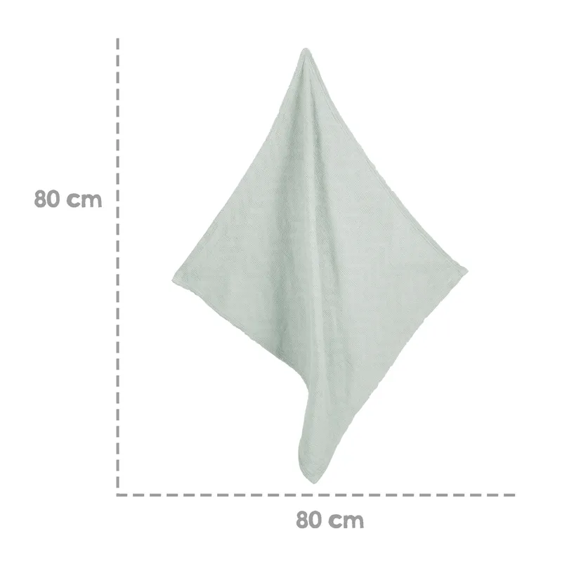 roba Roba Decke in Strickoptik Lil Planet frosty green – Produktbild 3 von 3