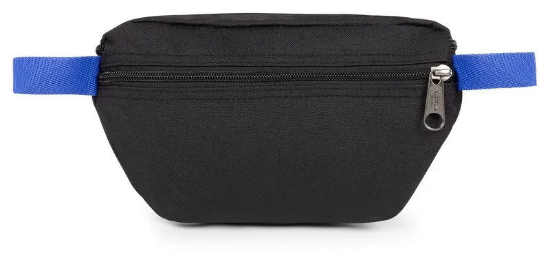 Eastpak Eastpak Bauchtasche SPRINGER, Unisex Gürteltasche, Minibag mit Reißverschluss und Logo-Aufnäher, Blau|schwarz, – Produktbild 3 von 3