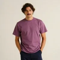 Dedicated DEDICATED Herren T-Shirt Stockholm Base Berry Purple – Produktbild 1 von 1