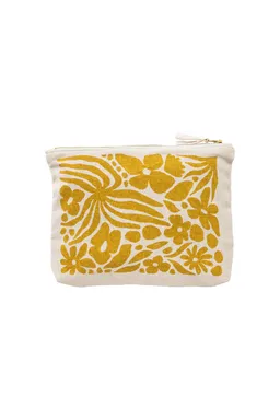Tranquillo Allzwecktasche ABSTRACT FLOWERS - gelb – Produktbild 1 von 1