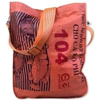 Beadbags Beadbags Shopperbag TJ77 recycelter Reissack mit Tampenjangurt, Orange, – Produktbild 1 von 1