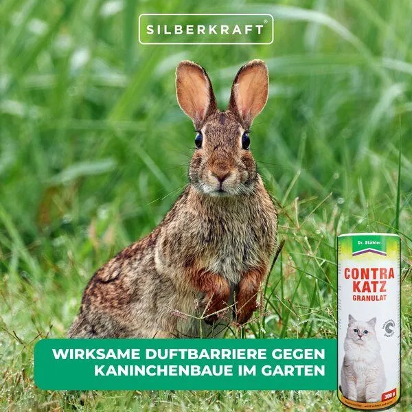 Silberkraft Silberkraft Contra Katzen-Granulat: Effektiver Schutz vor Katzen, Hunde und Kaninchen rund um dein Haus – Produktbild 4 von 4