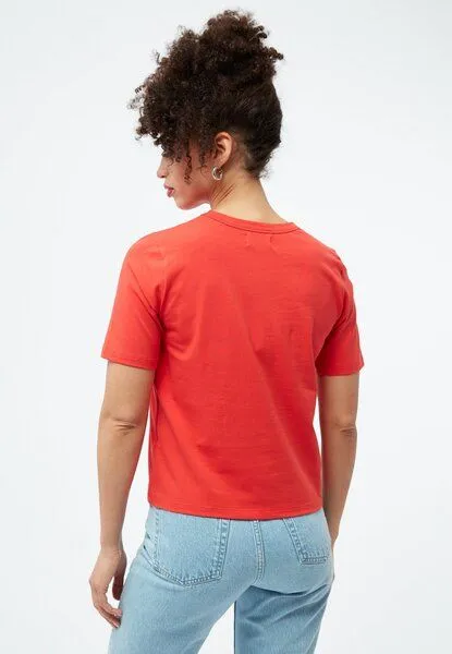 Givn Berlin Givn Berlin T-Shirt GBRUTH aus Bio-Baumwolle, Tomato red, – Produktbild 3 von 4