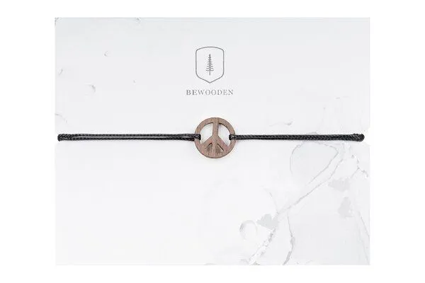 BeWooden BeWooden Holzarmband Peace – Produktbild 1 von 1