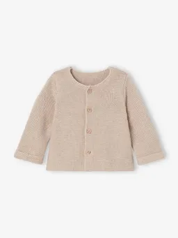 Vertbaudet Baby Strickjacke aus Baumwolle BASIC – Produktbild 1 von 1