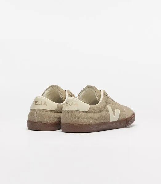 Veja Veja Damen-Sneaker Panenka Suede Taupe Pierre Bark – Produktbild 2 von 3