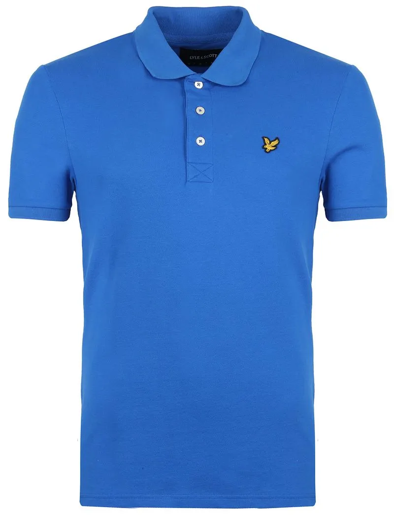 Lyle and Scott Lyle and Scott Blau Poloshirt - Größe M, Blau, – Produktbild 2 von 5