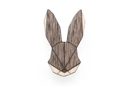 BeWooden BeWooden Brosche aus Holz Hase – Produktbild 1 von 1