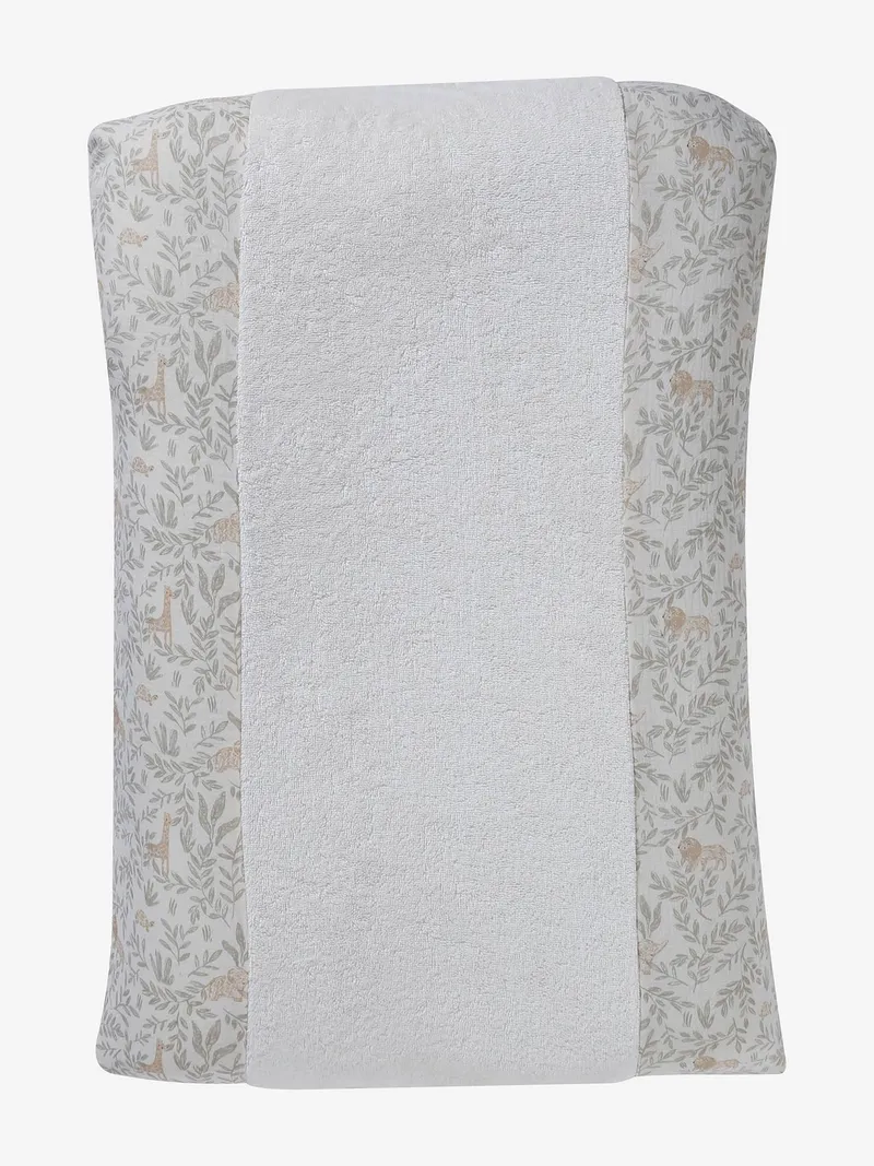 Vertbaudet Bezug für Wickelauflage, Beige bedruckt, – Produktbild 3 von 3