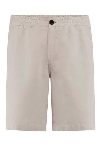 hessnatur hessnatur Shorts Relaxed aus Bio-Baumwolle mit Leinen, Düne, – Produktbild 3 von 4