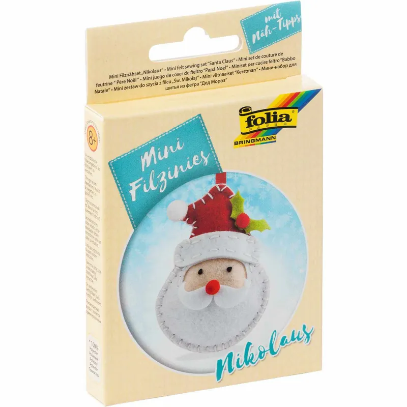 folia folia Mini-Filzinies Filznähset Nikolaus – Produktbild 1 von 1