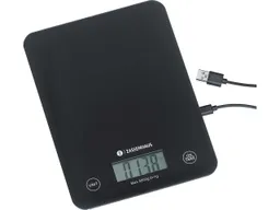 Zassenhaus Zassenhaus Digitale Küchenwaage "BALANCE" zum Aufladen, inkl. USB-Ladekabel, schwarz – Produktbild 1 von 1