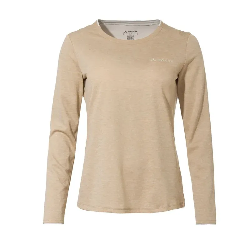 Vaude VAUDE T-Shirt Women's Essential LS T-Shirt, Beige, – Produktbild 7 von 7