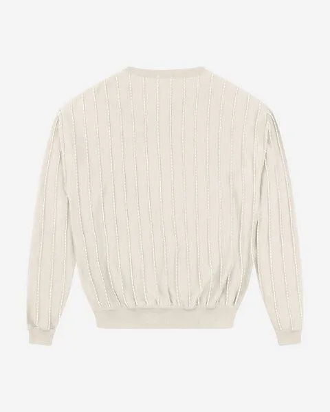 MATONA Matona Pullover | Field Sweater | aus Bio-Baumwolle | GOTS-zertifiziert, Bone, – Produktbild 4 von 4
