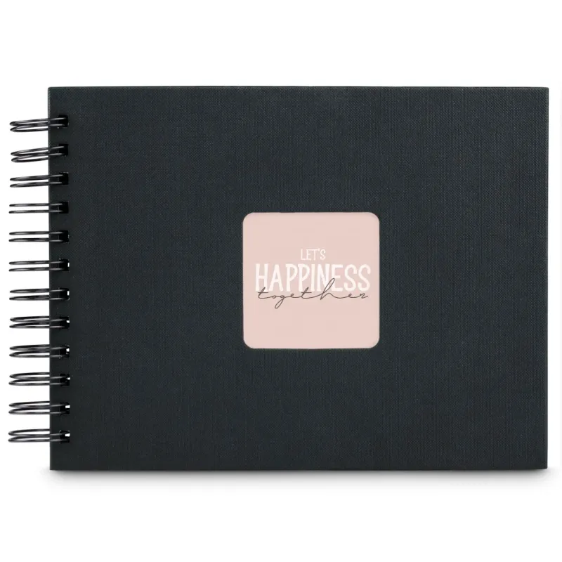 Hama Hama Spiral-Album "Fine-Art", 24x17 cm, 50 schwarze Seiten, New Black – Produktbild 3 von 5