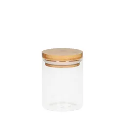 elasto elasto Glasbehälter "Bamboo" 650 ml mit Bambusdeckel - Gefäß für Lebensmittel – Produktbild 1 von 1