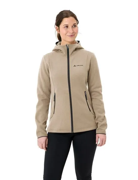 Vaude Vaude Women's Idris Fleece Hoody, Linen, – Produktbild 4 von 5