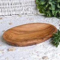 Olivenholz erleben Olivenholz erleben Schälchen oval GROß aus Olivenholz – Produktbild 1 von 1