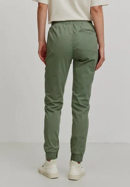 recolution Damen Jogg Chino aus Bio-Baumwoll Mix - CALATHEA - recolution, Khaki (grün), – Produktbild 8 von 8