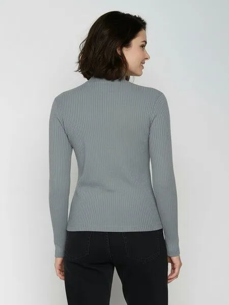 GreenBomb GREENBOMB Basic Longsleeve Weak, Fogstone, – Produktbild 3 von 4