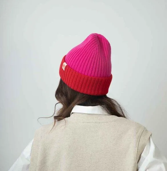 Kiwistories Kiwistories Strickmütze aus 100% Merinowolle, Rot, – Produktbild 1 von 3