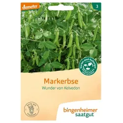 Bingenheimer Saatgut Markerbsen Wunder von Kelvedon – Produktbild 1 von 1