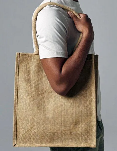 Westford Mill Westford Mill Jute Boutique Shopper Tragetasche Schultertasche – Produktbild 2 von 2
