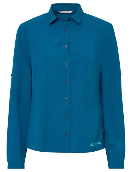 Vaude VAUDE Hemd-Bluse Women's Rosemoor LS Shirt IV, Shore blue, – Produktbild 1 von 6