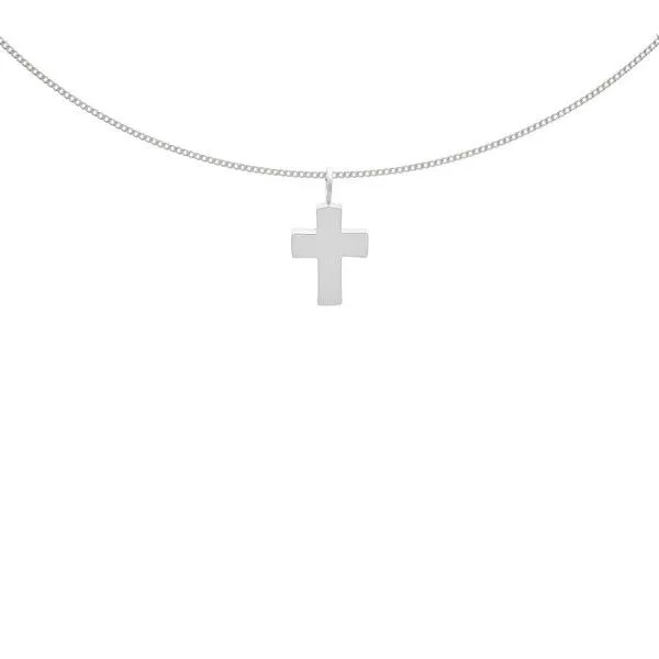 pakilia pakilia Kettenanhänger "Cruz roja" inkl. Silberkette 45 cm – Produktbild 1 von 4