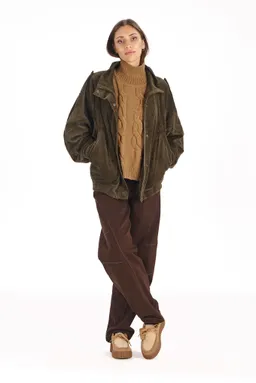 KOMODO KOMODO Damen vegan Jacke Hattie Khaki – Produktbild 1 von 1