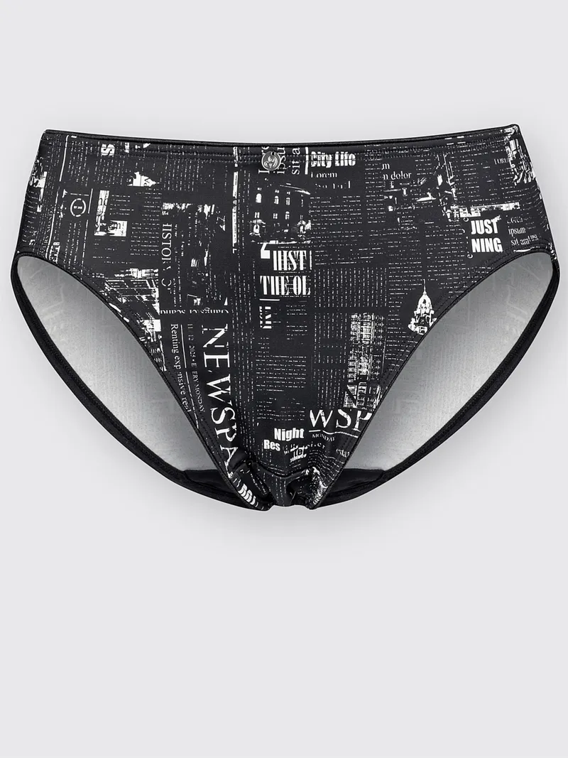 wäschepur Jazzpants schwarz-weiß, Schwarz-weiß, – Produktbild 1 von 1