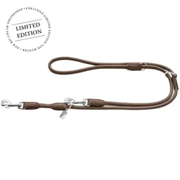 Hunter Hunter Verstellbare Führleine Round & Soft Bega dunkelbraun S-L – Produktbild 1 von 1