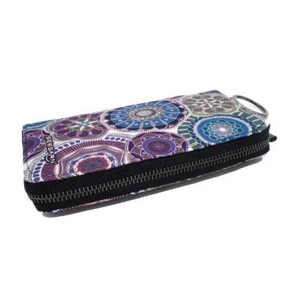 Seegarn Seegarn-Täschle / 2in1 Handy-Tasche und Geldbeutel (MB01), K3 - kordel schwarz, – Produktbild 3 von 4