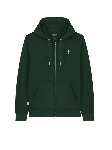 FUXBAU FUXBAU fux Sweatjacke, Grün, – Produktbild 2 von 4