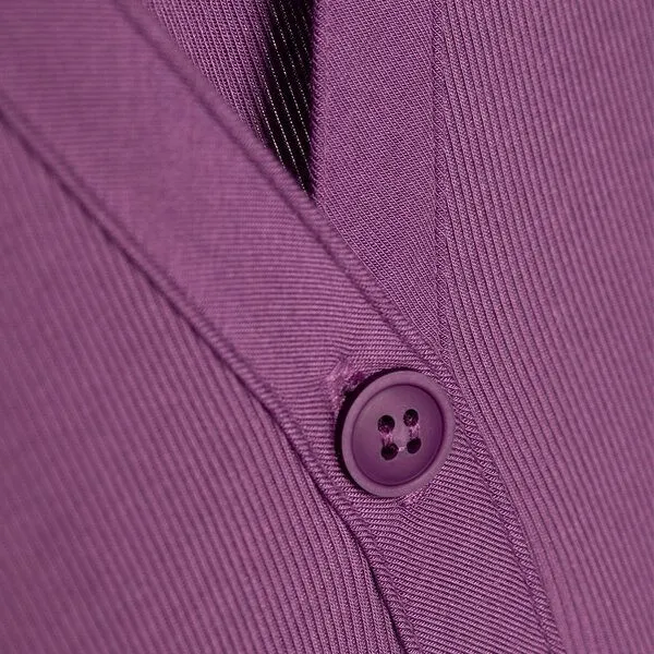 comazo comazo Jacke langarm aus Micromodal / Elasthan, Purple, – Produktbild 2 von 3