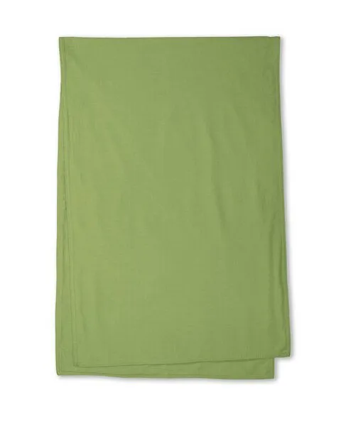 jilda-tex jilda-tex Tischläufer Renforce 100% Bio-Baumwolle Uni 50x160cm, Lindgrün, – Produktbild 1 von 4