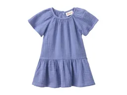 People Wear Organic People Wear Organic Musselin-Kleid atlantik Gr. 86/92 – Produktbild 1 von 1